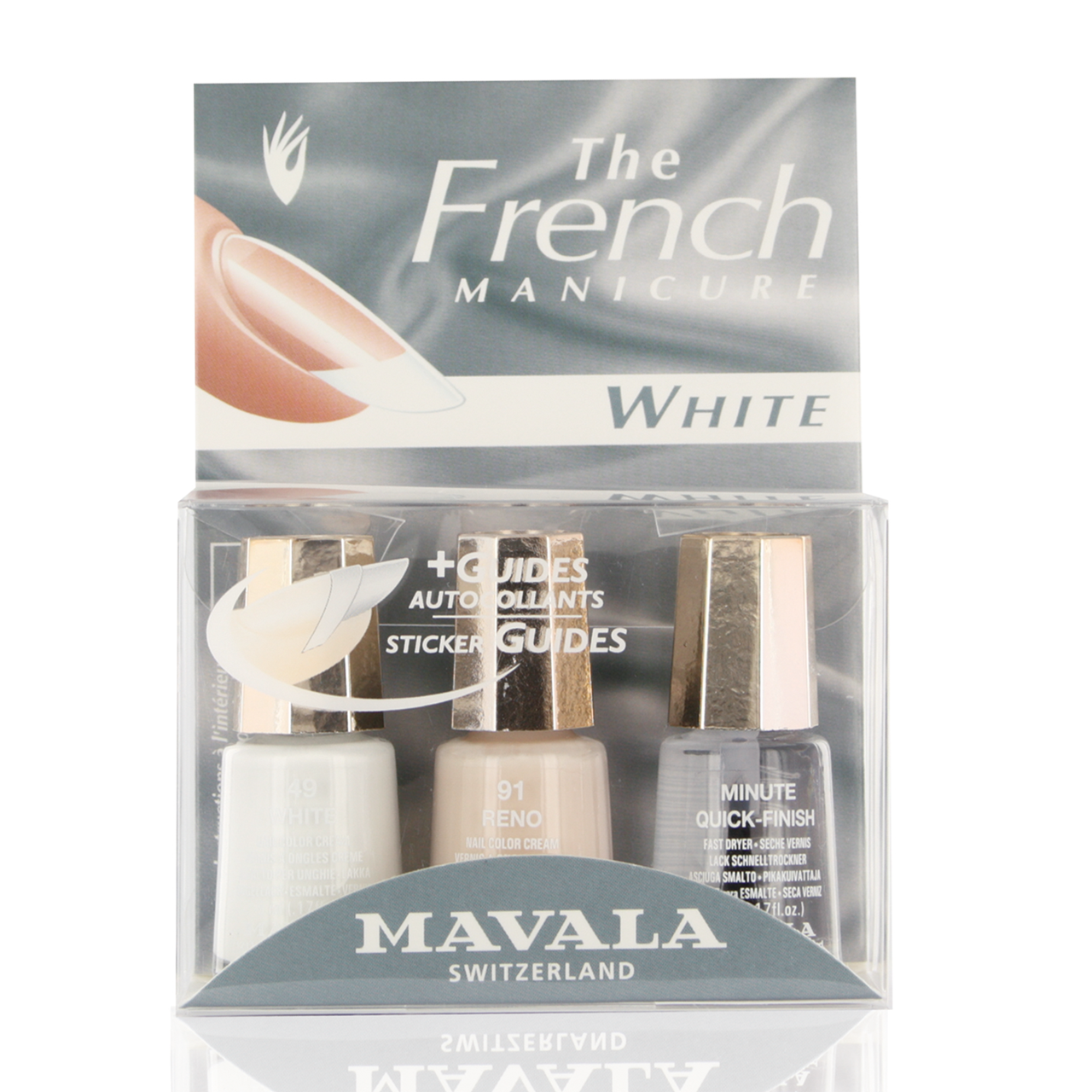 Mavala The French Manicure White 3er Set Nagellack Juvenilis